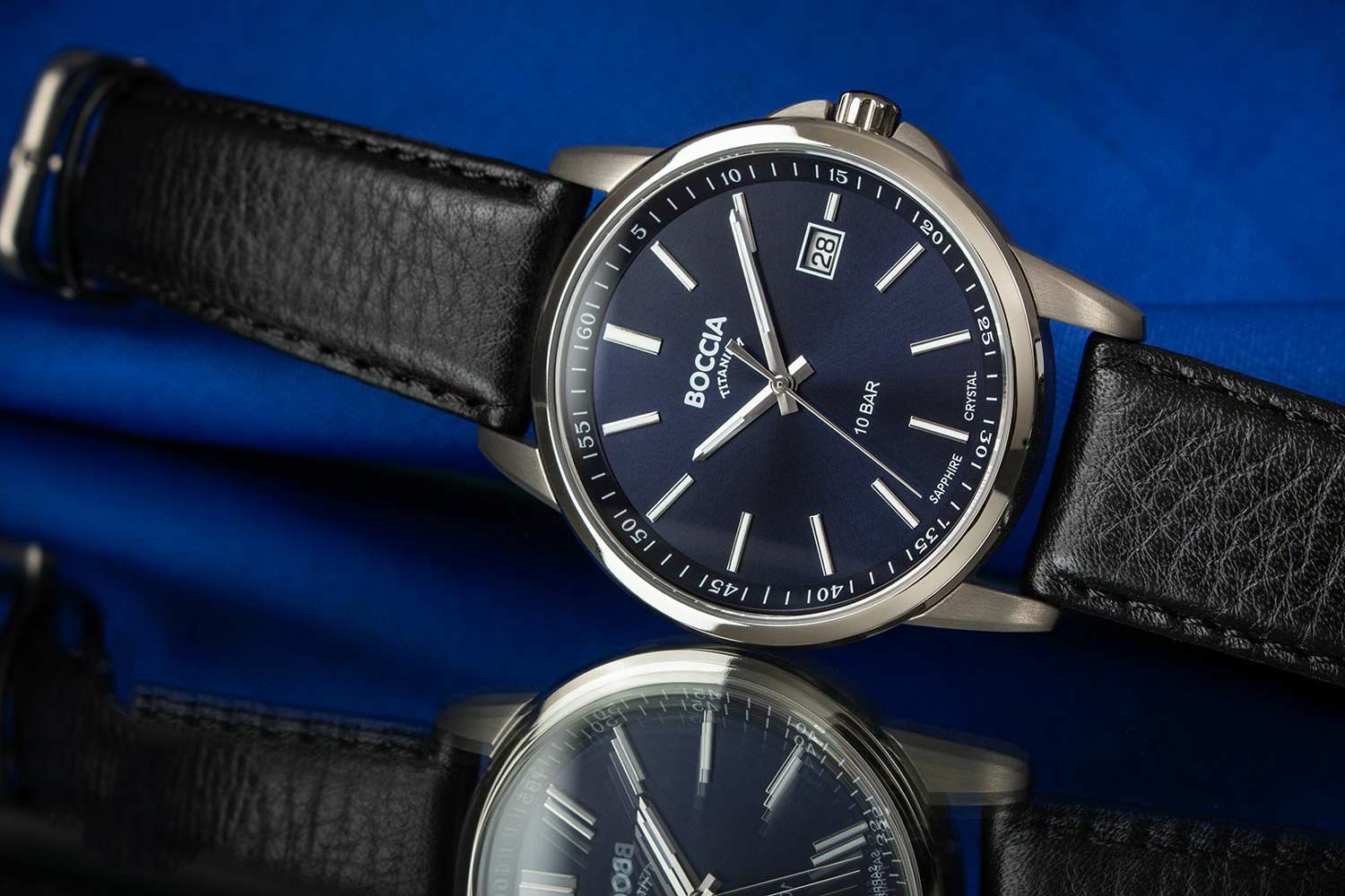 Boccia Titanium Boccia Titanium 3633-01 3633-01 оригинальные мужские часы в комплекте с коробкой