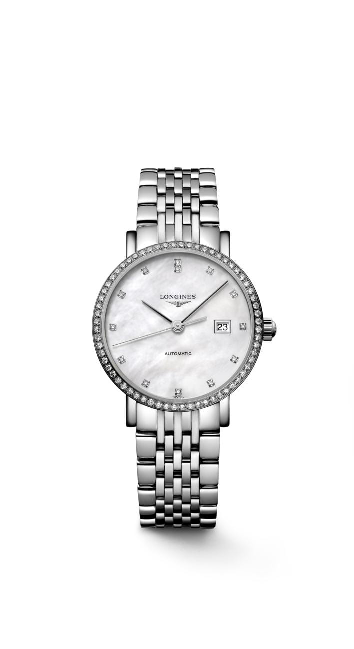 Longines Longines Elegant Collection L4.310.0.87.6, elegant collection швейцария мужские часы на браслете нержавеющая сталь боковой вид
