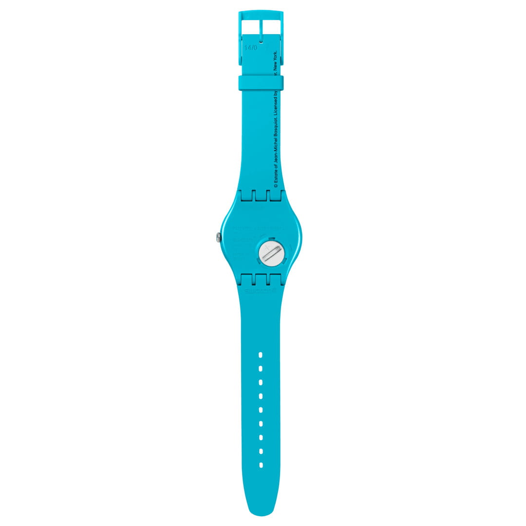 Swatch Swatch New Gent SUOZ354, gent швейцария женские часы на браслете силикон боковой вид