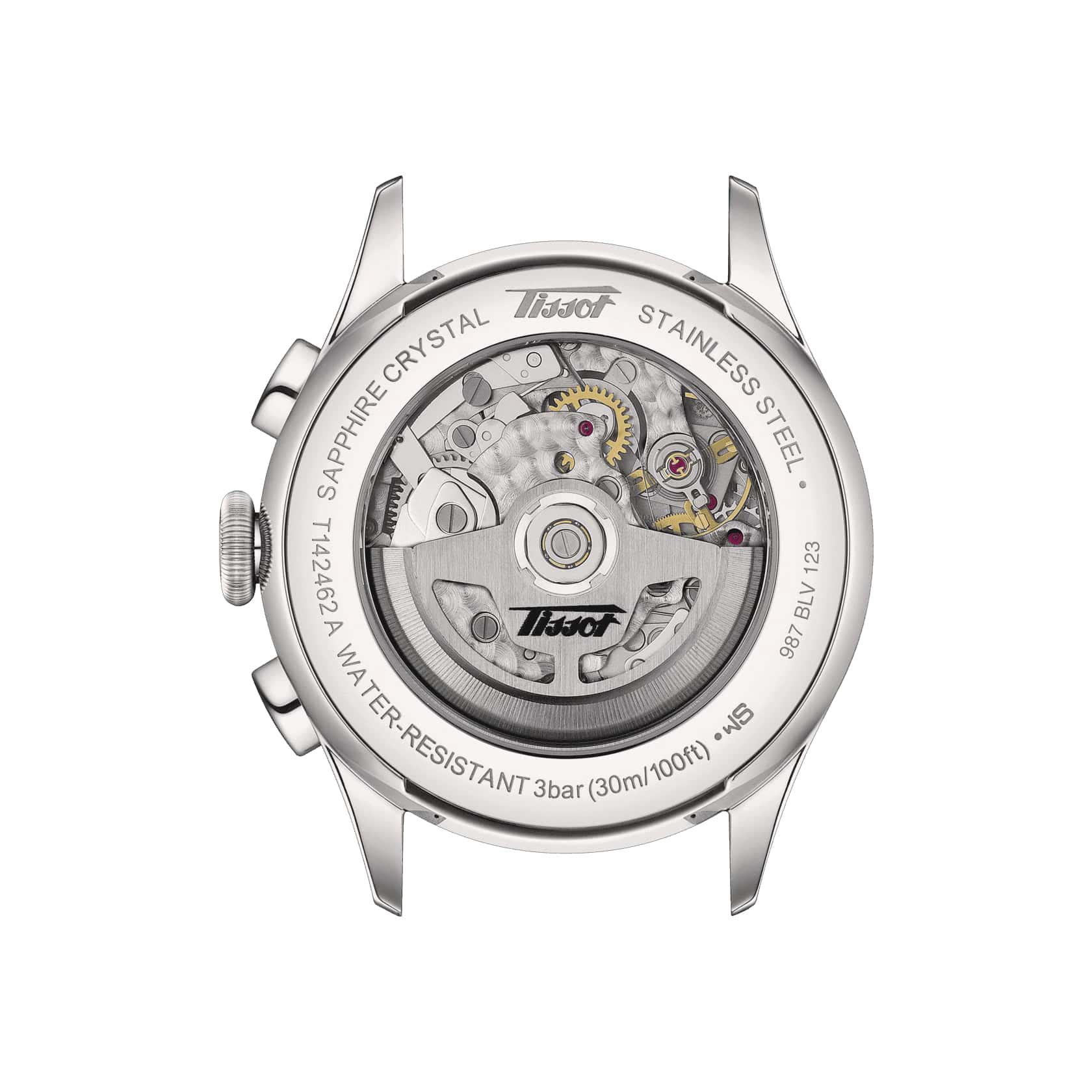 Tissot Tissot Telemeter T142.462.16.032.00 мужские часы серебристый циферблат на запястье