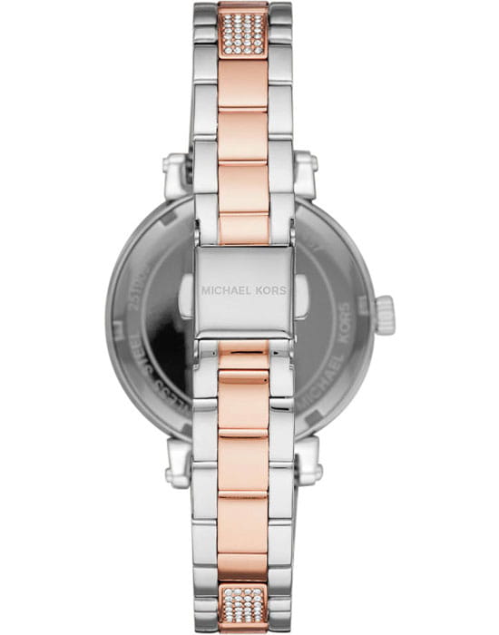 Michael Kors Michael Kors Runway MK4458,  сша женские часы на браслете сталь c pvd покрытием боковой вид