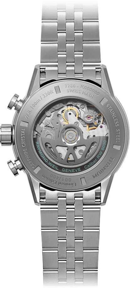 Raymond Weil Raymond Weil Freelancer 7780-TI-20425 мужские часы  циферблат на запястье