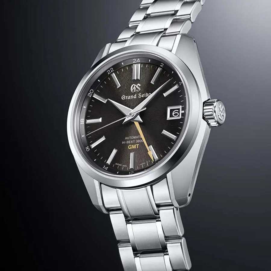 Seiko Seiko Grand Seiko SBGJ265G, grand seiko япония мужские часы на браслете нержавеющая сталь боковой вид