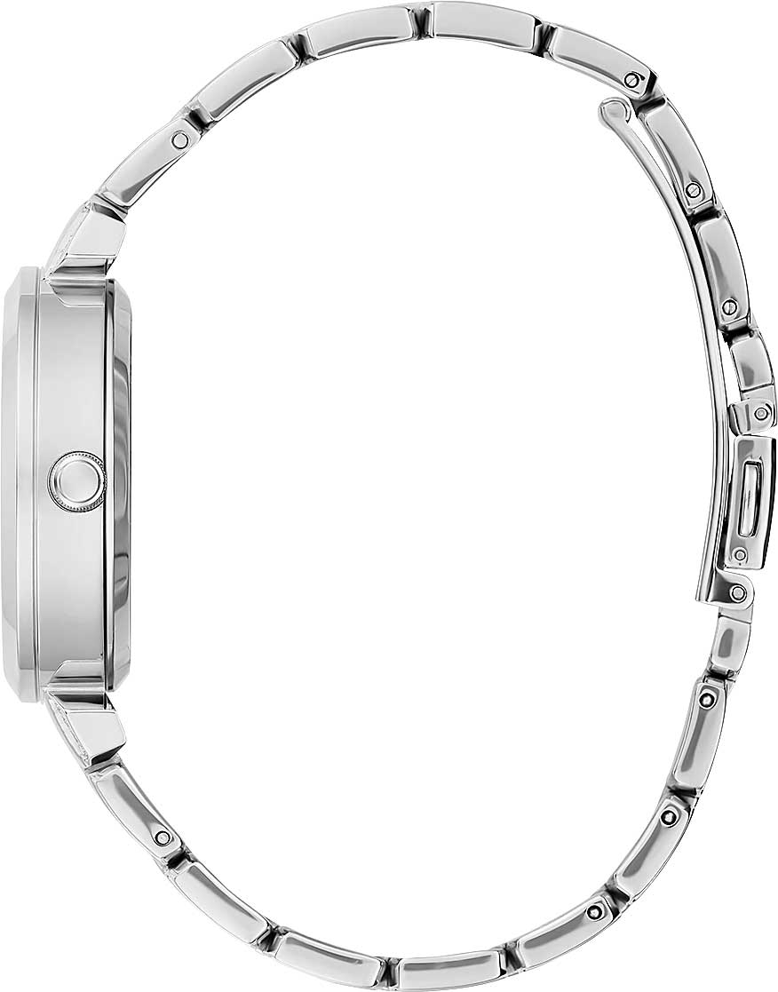 Guess Guess Dress Steel GW0470L1 кварцевые женские часы часы крупный план серебристый циферблата