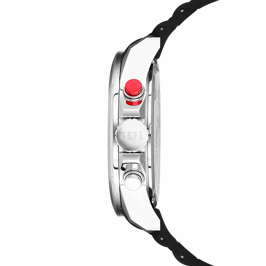 U.S. Polo Assn. U.S. Polo Assn. Crossing USPA1009-04 , наручные мужские часы фото под углом