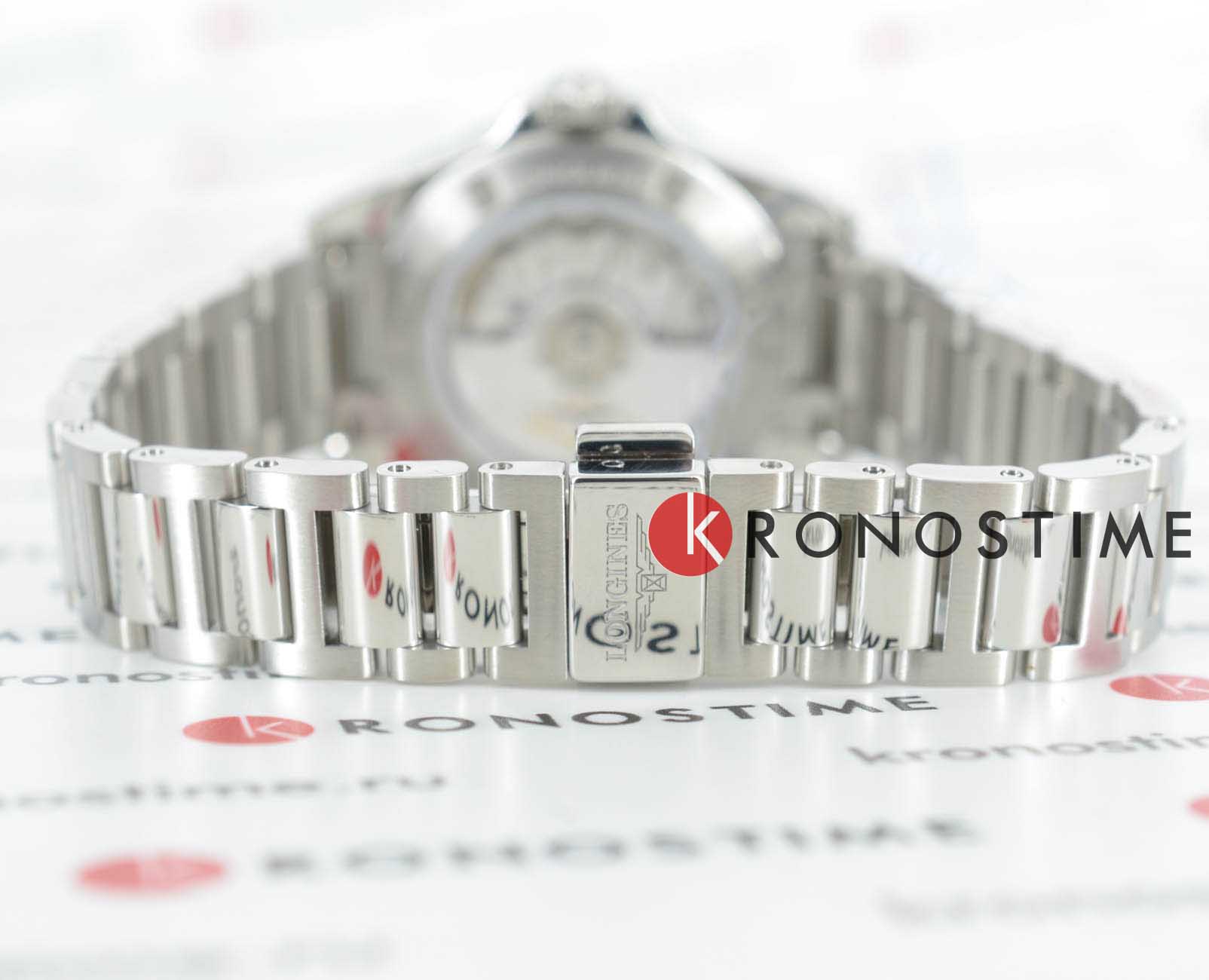 Longines Longines Conquest L3.320.4.87.6 мужские часы перламутровый циферблат на запястье