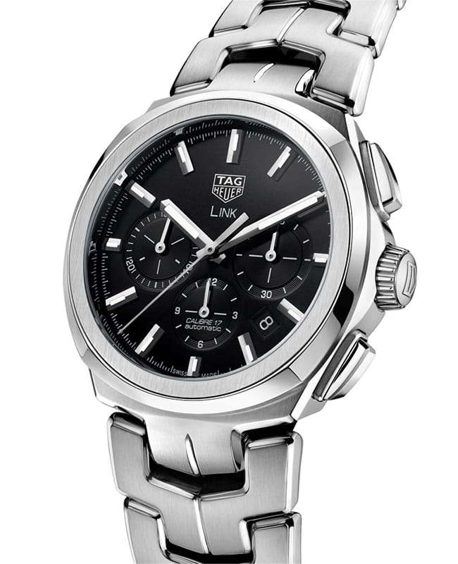 TAG Heuer TAG Heuer Link CBC2110.BA0603 , наручные мужские часы фото под углом