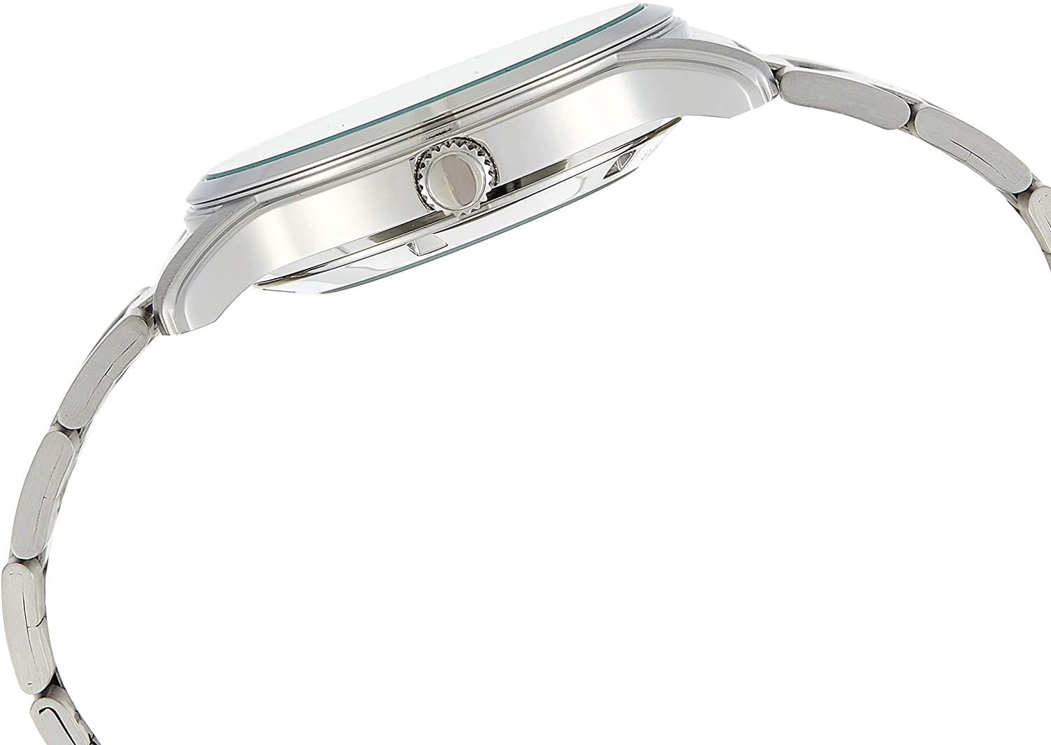 Seiko Seiko 5 Regular SNKP15J1, 5 regular япония мужские часы на браслете нержавеющая сталь боковой вид