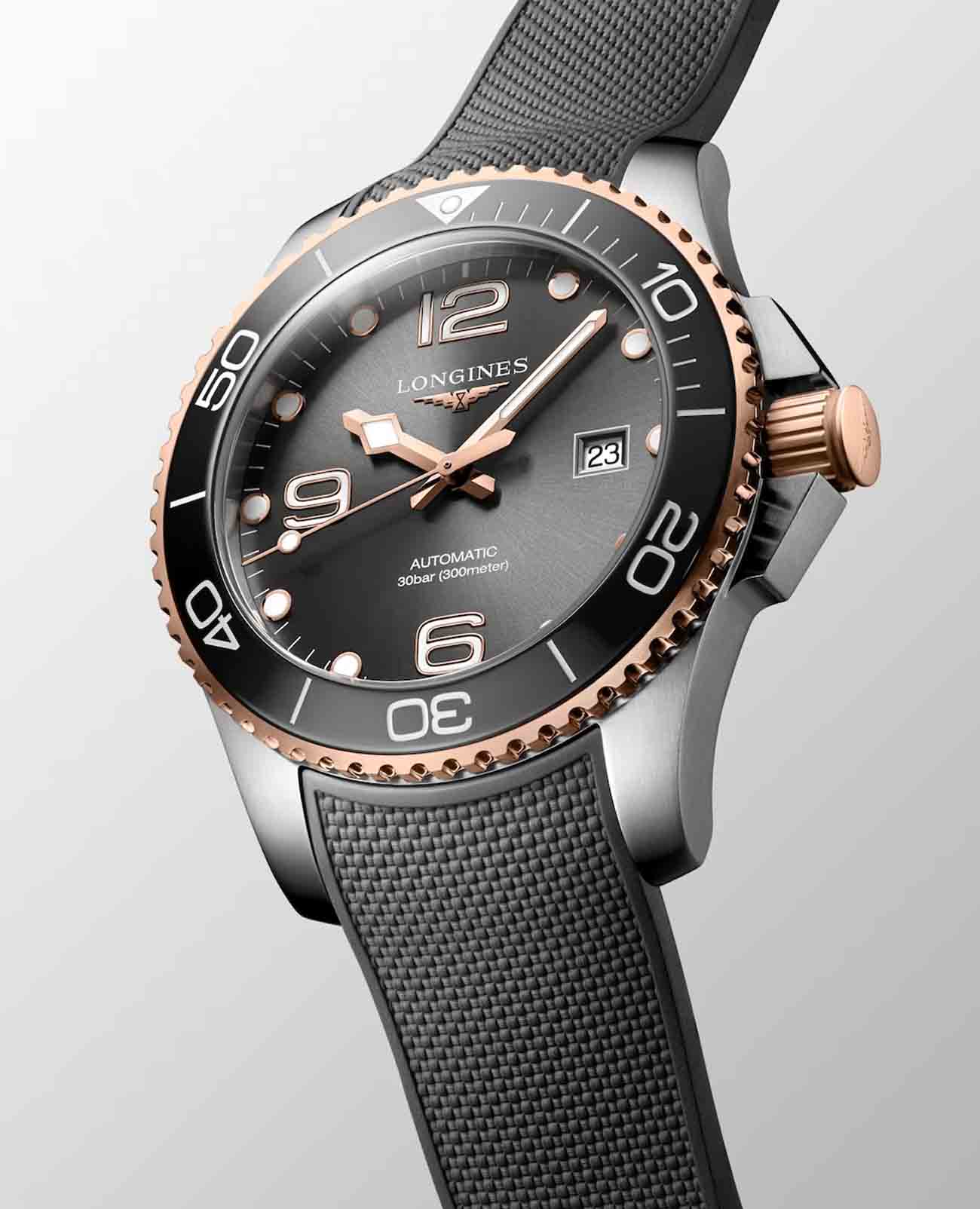 Longines Longines HydroConquest L3.782.3.78.9  - задняя крышка керамика сталь металл корпуса, швейцария часы