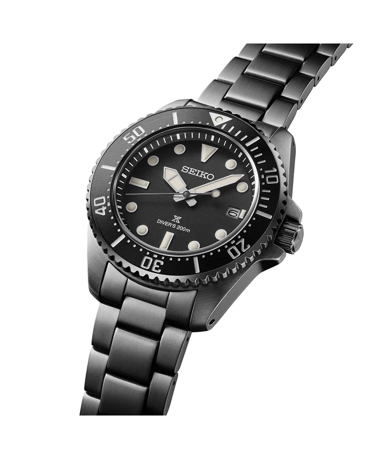 Seiko SNE599P1 мужские часы застежка крупным планом