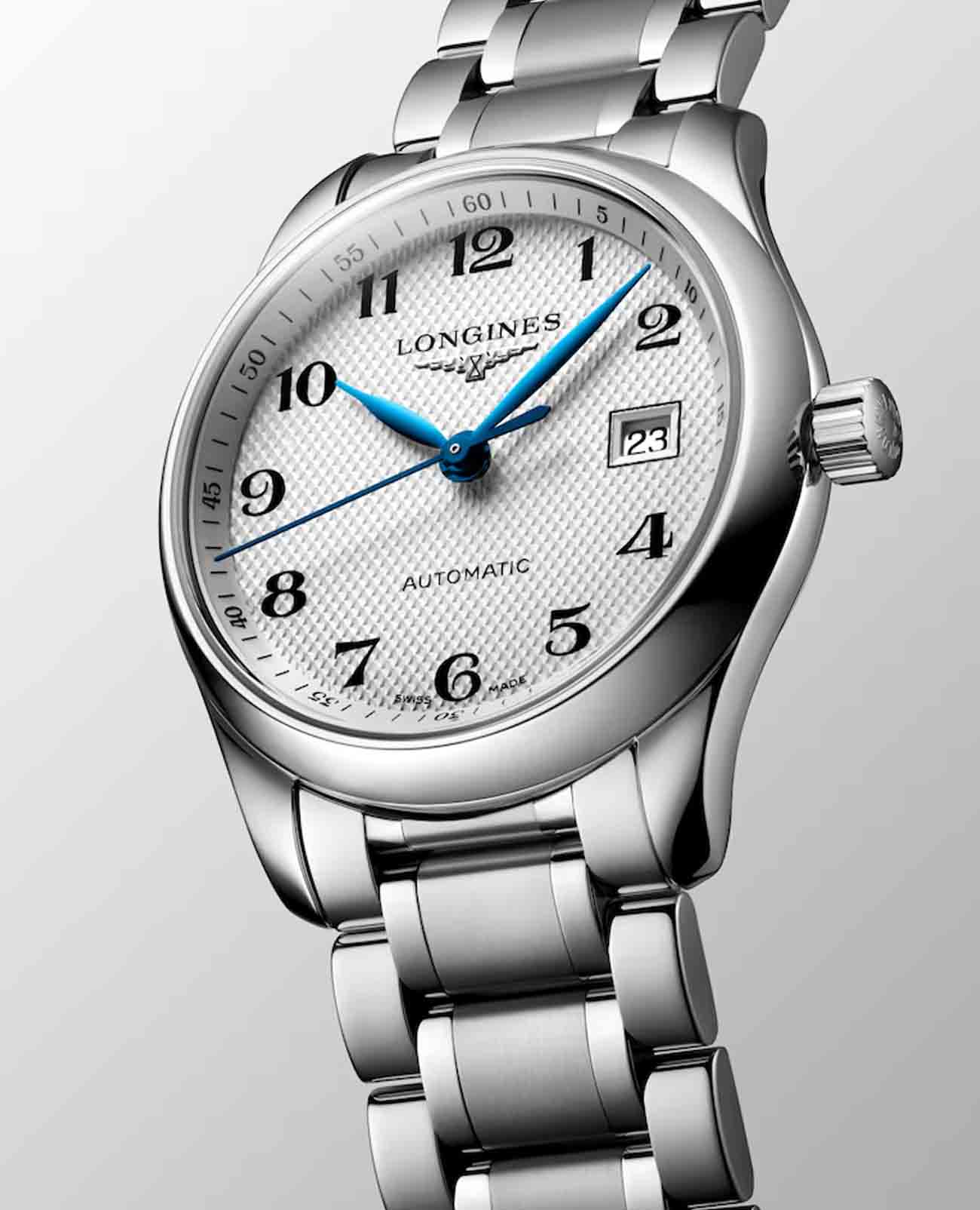 Longines Longines Master Collection L2.257.4.78.6, master collection швейцария женские часы на браслете нержавеющая сталь боковой вид