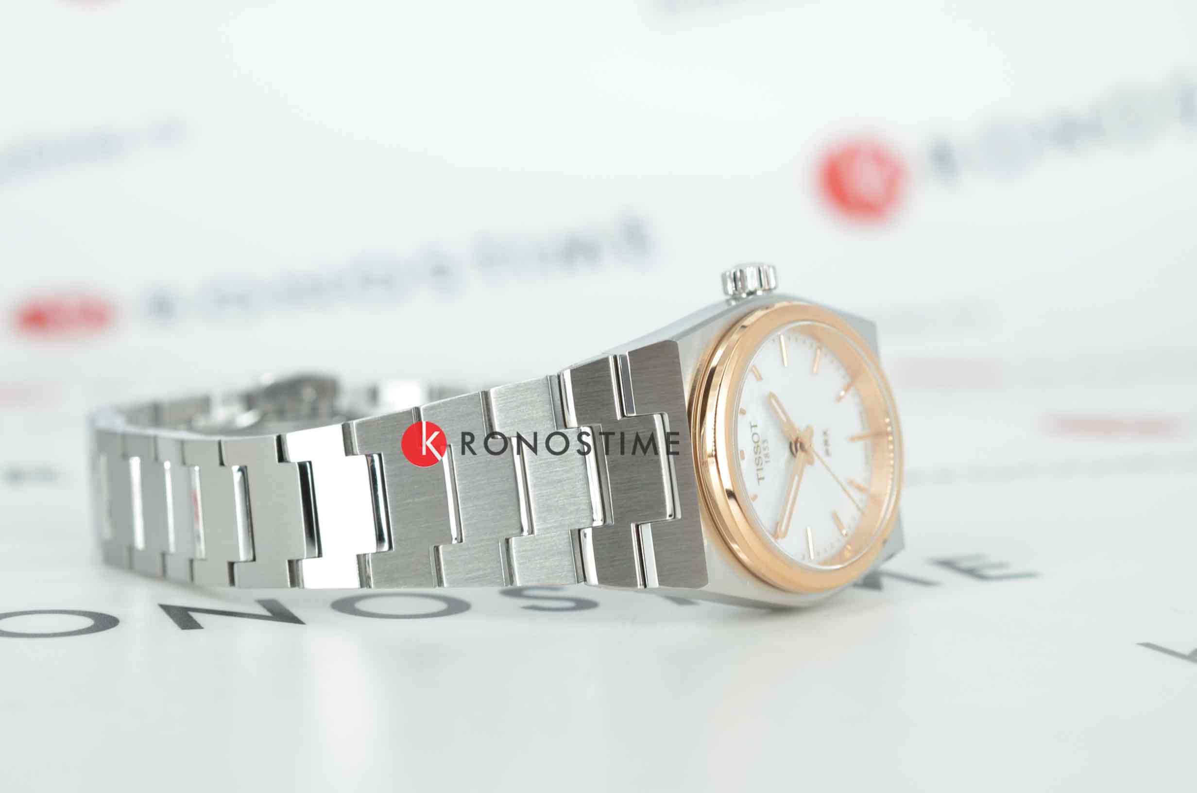 Оригинальные часы Tissot Tissot PRX 25 mm T137.010.21.111.00 кварцевые калибр механизма eta f03.115 общий вид