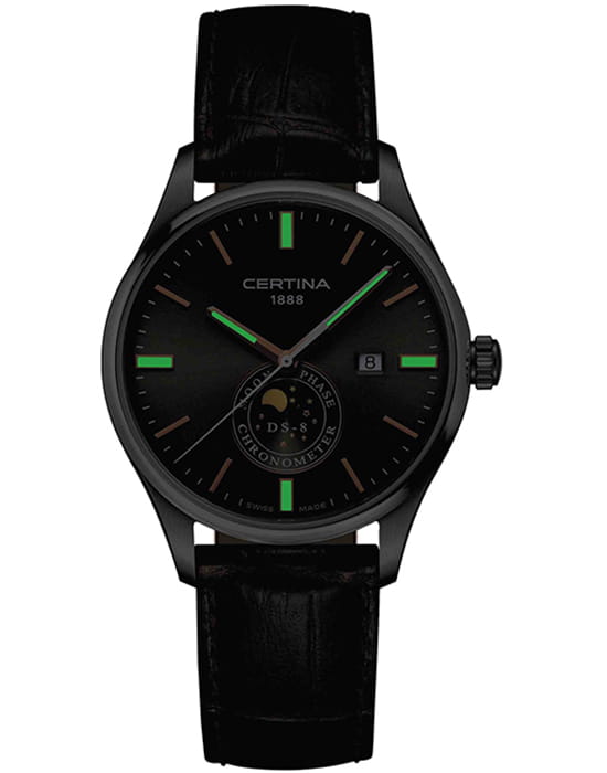 Certina Certina DS-8 Moon Phase C033.457.16.081.00 DS 8, наручные мужские часы фото под углом