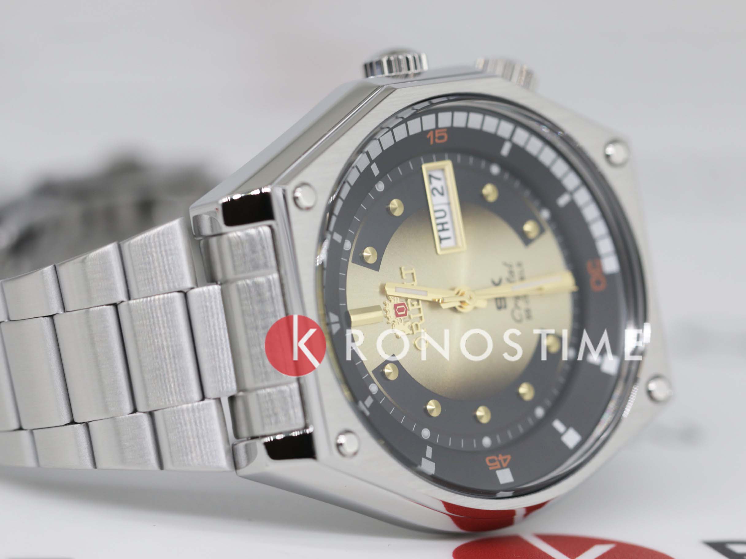 Оригинальные часы Orient Orient Revival RA-AA0B01G (RN-AA0B01G) механические калибр механизма f6922 общий вид