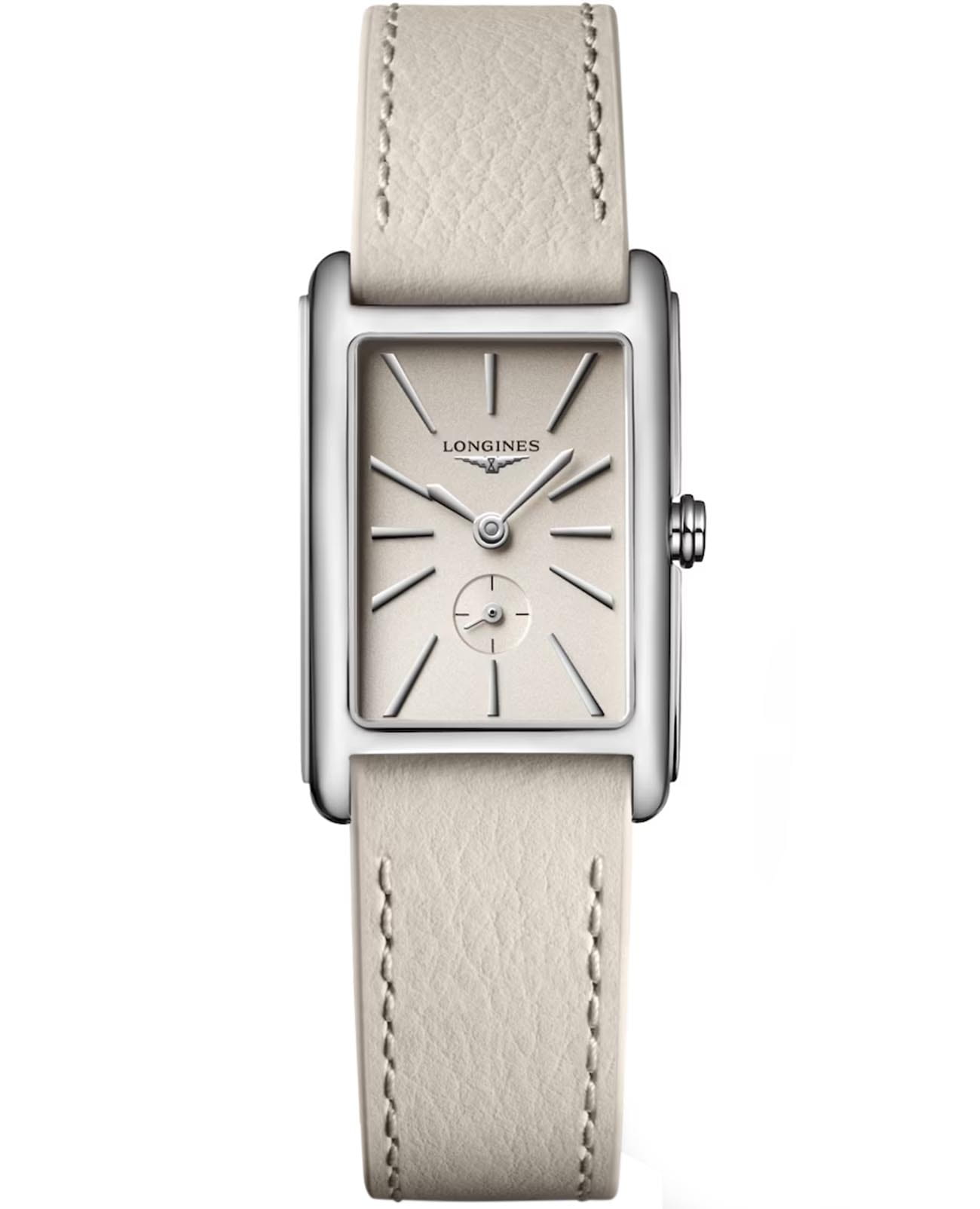 Longines Longines DolceVita X YVY L5.255.4.79.2 кварцевые женские часы часы крупный план бежевый циферблата