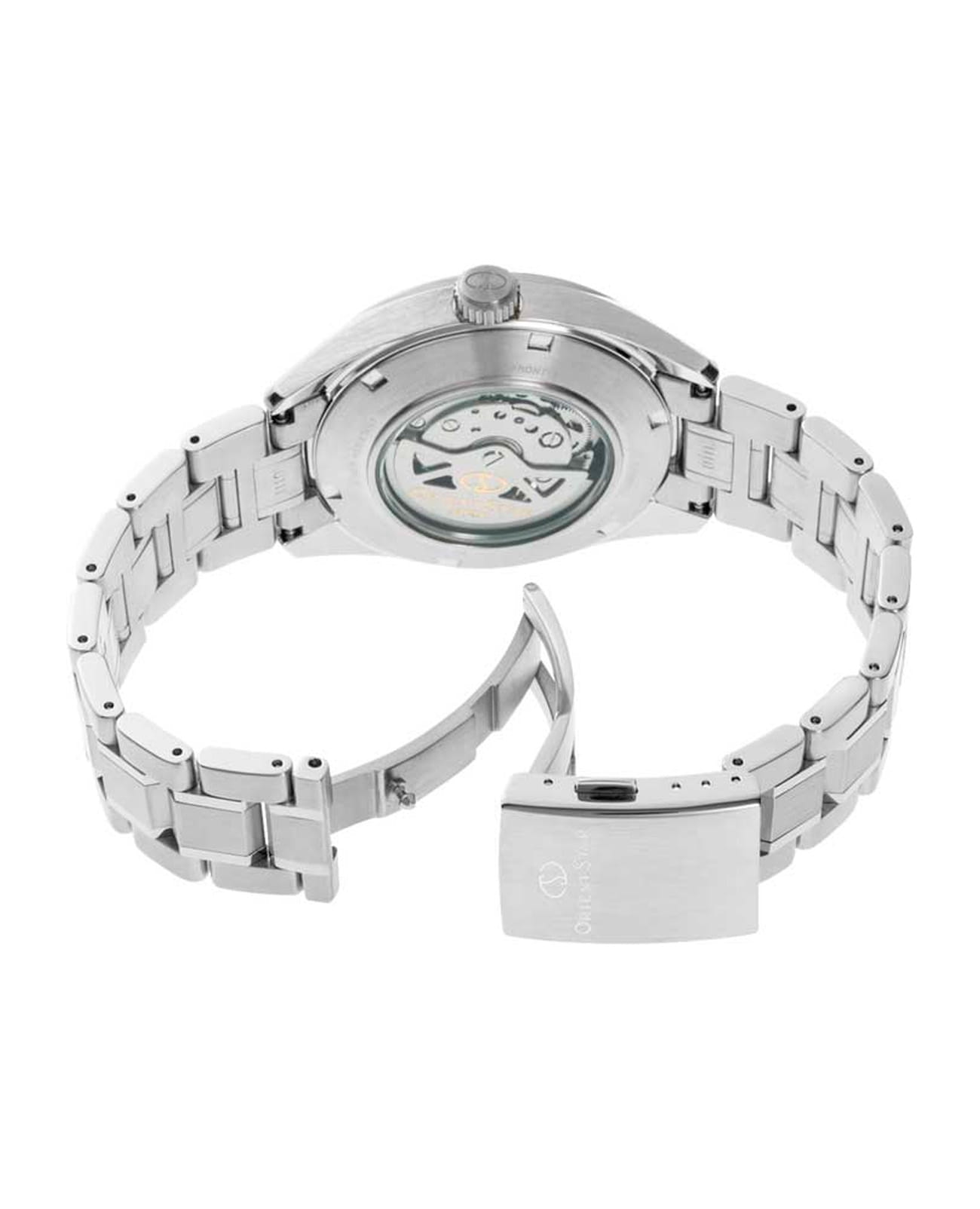 Orient Orient Star RE-AV0127L (RK-AV0127L), star япония мужские часы на браслете нержавеющая сталь боковой вид