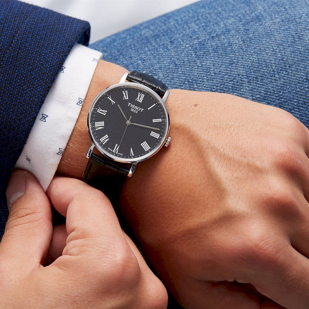 Tissot Tissot Everytime Medium T109.410.16.053.00 Everytime, наручные мужские часы фото под углом