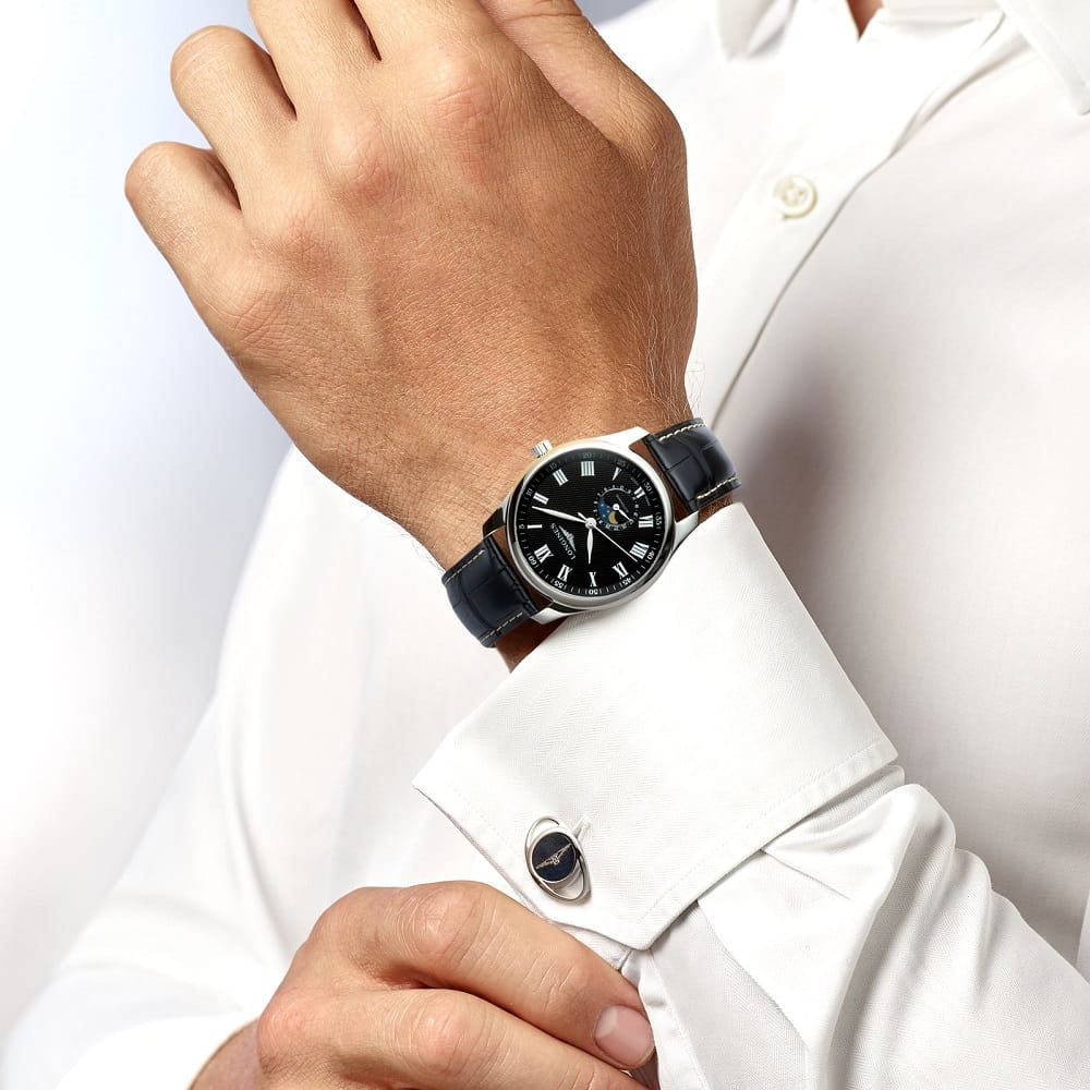 Longines Longines Master Collection L2.909.4.51.7  - задняя крышка металл сталь корпуса, швейцария часы