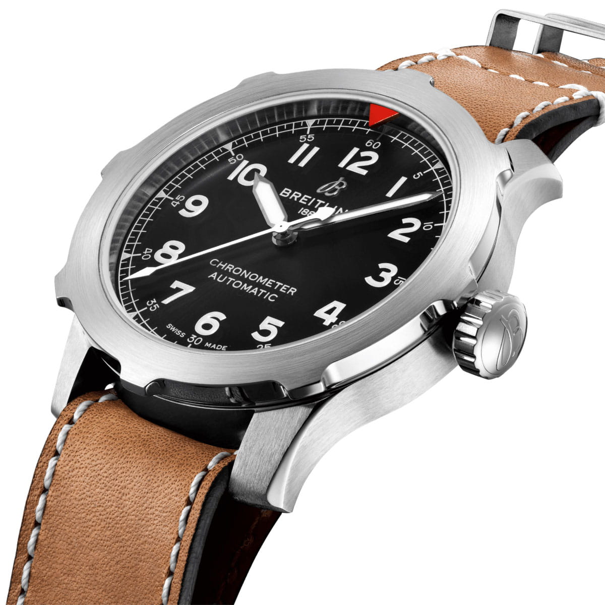 Breitling Breitling Aviator 8 B20 AB2040101B1X1 , наручные мужские часы фото под углом
