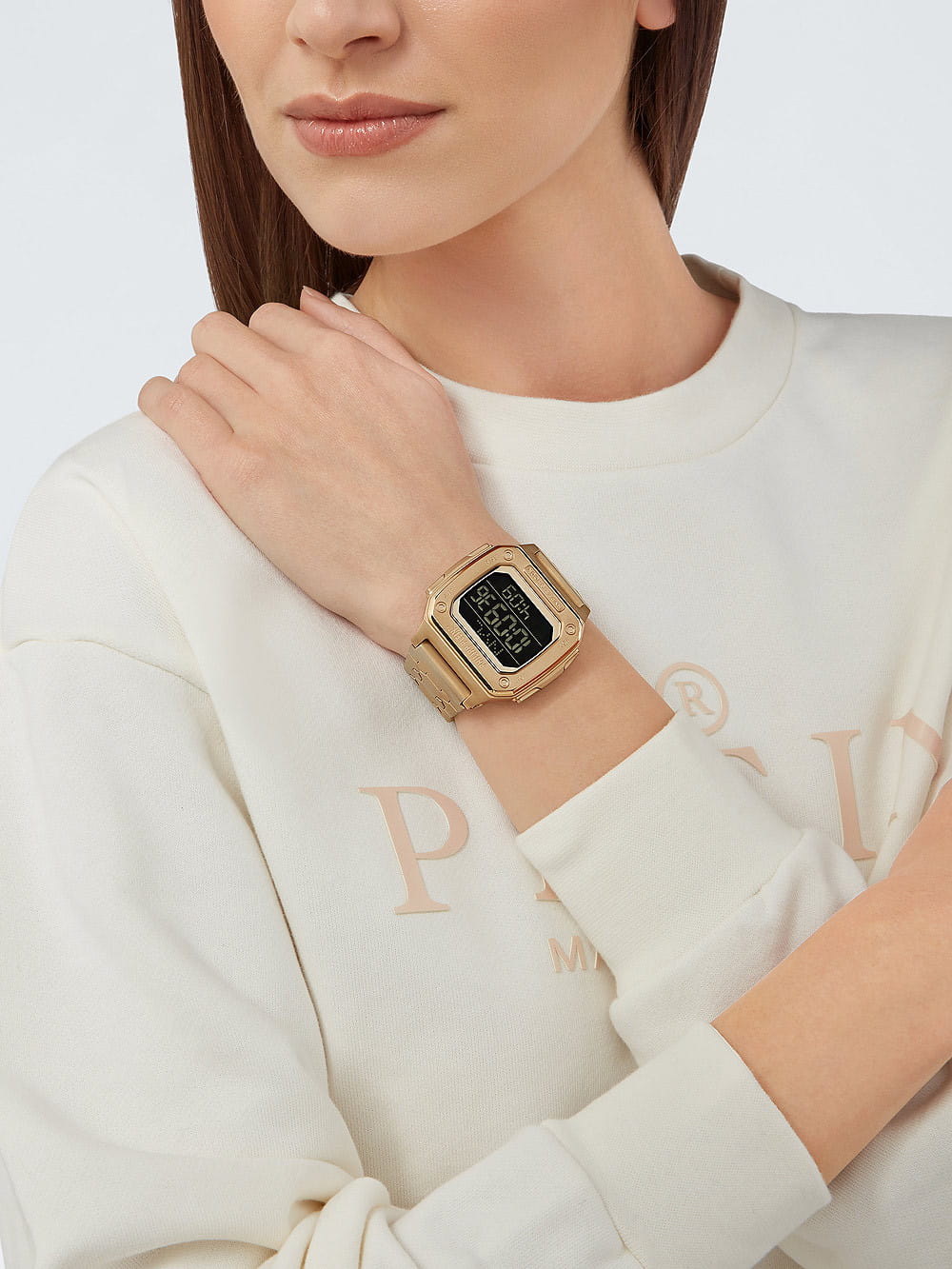 Philipp Plein Philipp Plein Hyper Shock PWHAA1021 , наручные женские часы фото под углом