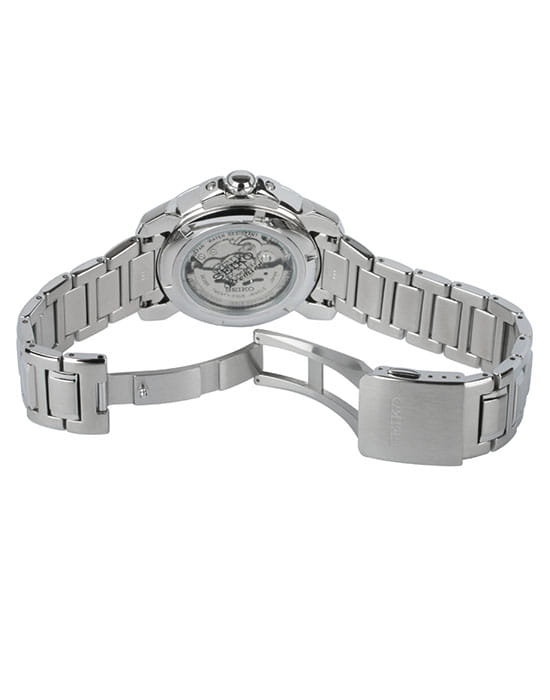 Seiko Seiko SSA371J1 мужские часы черный циферблат на запястье