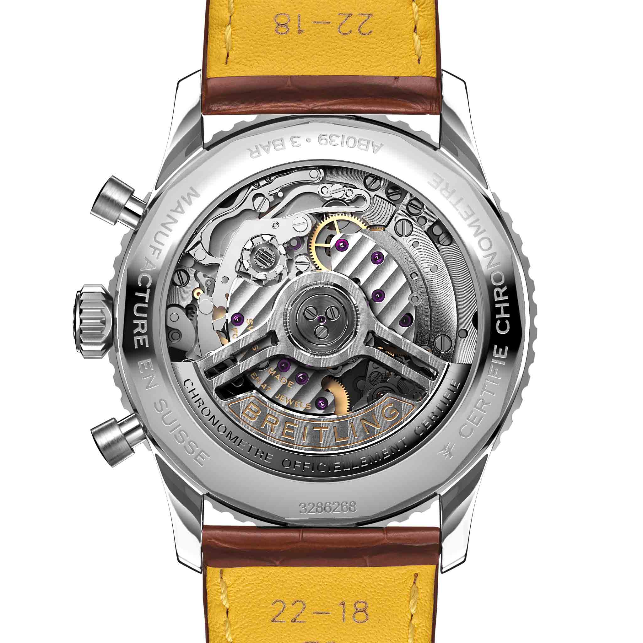 Breitling Breitling Navitimer B01 Chronograph 41 AB0139211L1P1 , наручные мужские часы фото под углом