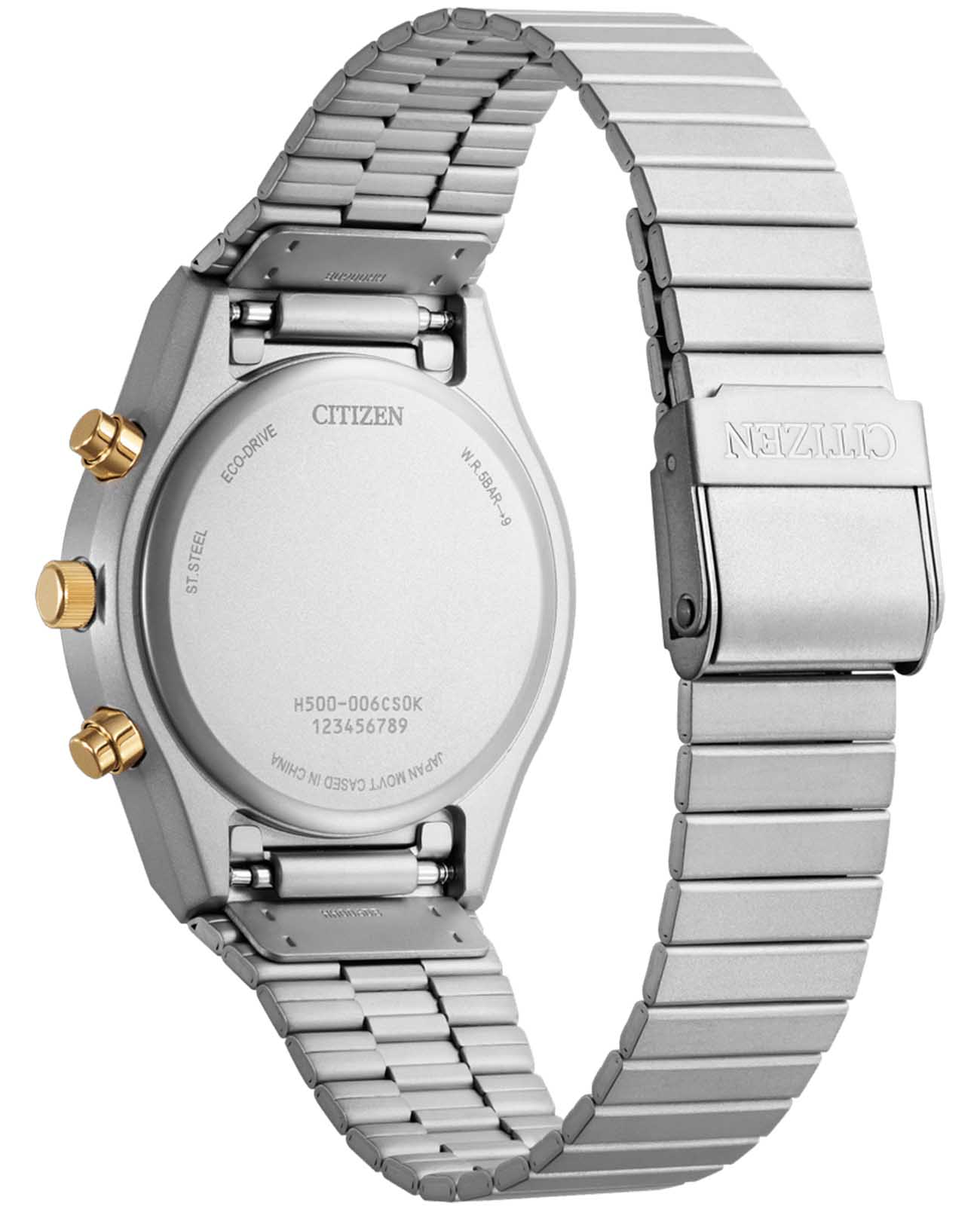 Citizen Citizen Eco-Drive AT2544-64E кварцевые мужские часы часы крупный план черный циферблата