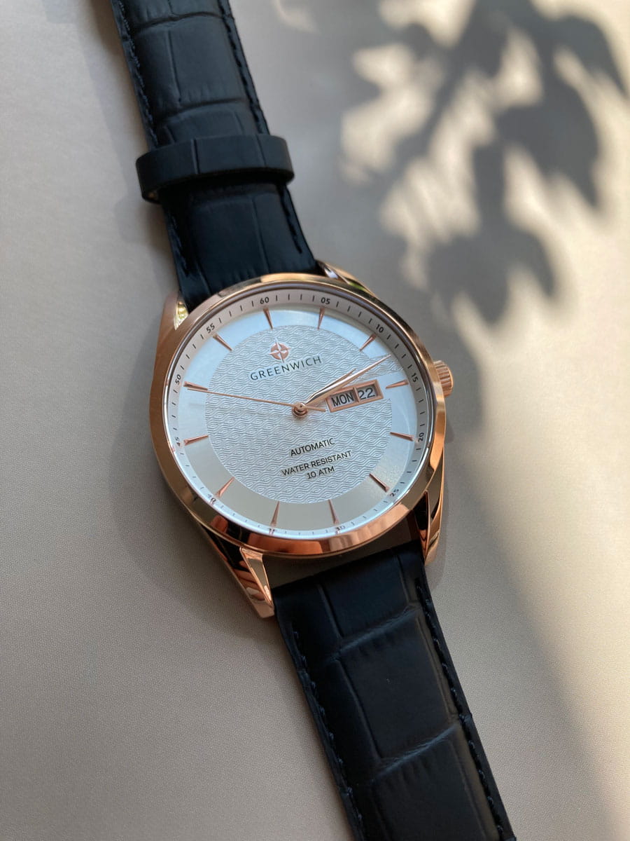 Greenwich Greenwich Good Luck Classic GW 074.41.33 , наручные мужские часы фото под углом