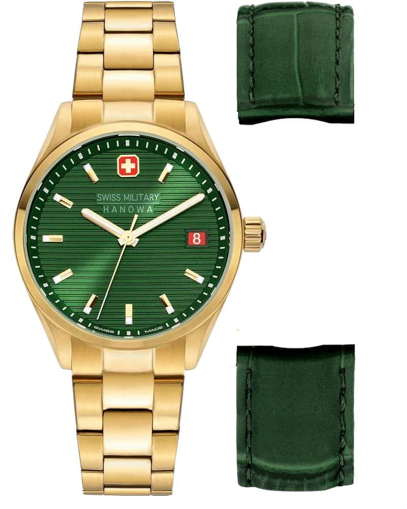 Swiss Military Hanowa SMWGH2200112-SET мужские часы застежка крупным планом