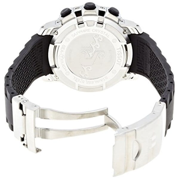 Tissot Tissot Touch Collection Sea-Touch T026.420.17.281.00, t-sport швейцария мужские часы на браслете 18-каратное желтое золото боковой вид