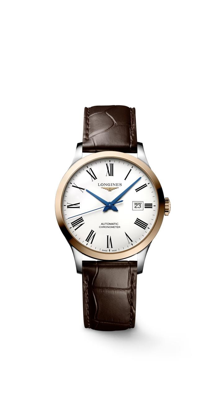 Longines Longines Record Collection L2.321.5.11.2, record швейцария женские часы на браслете кожаный боковой вид