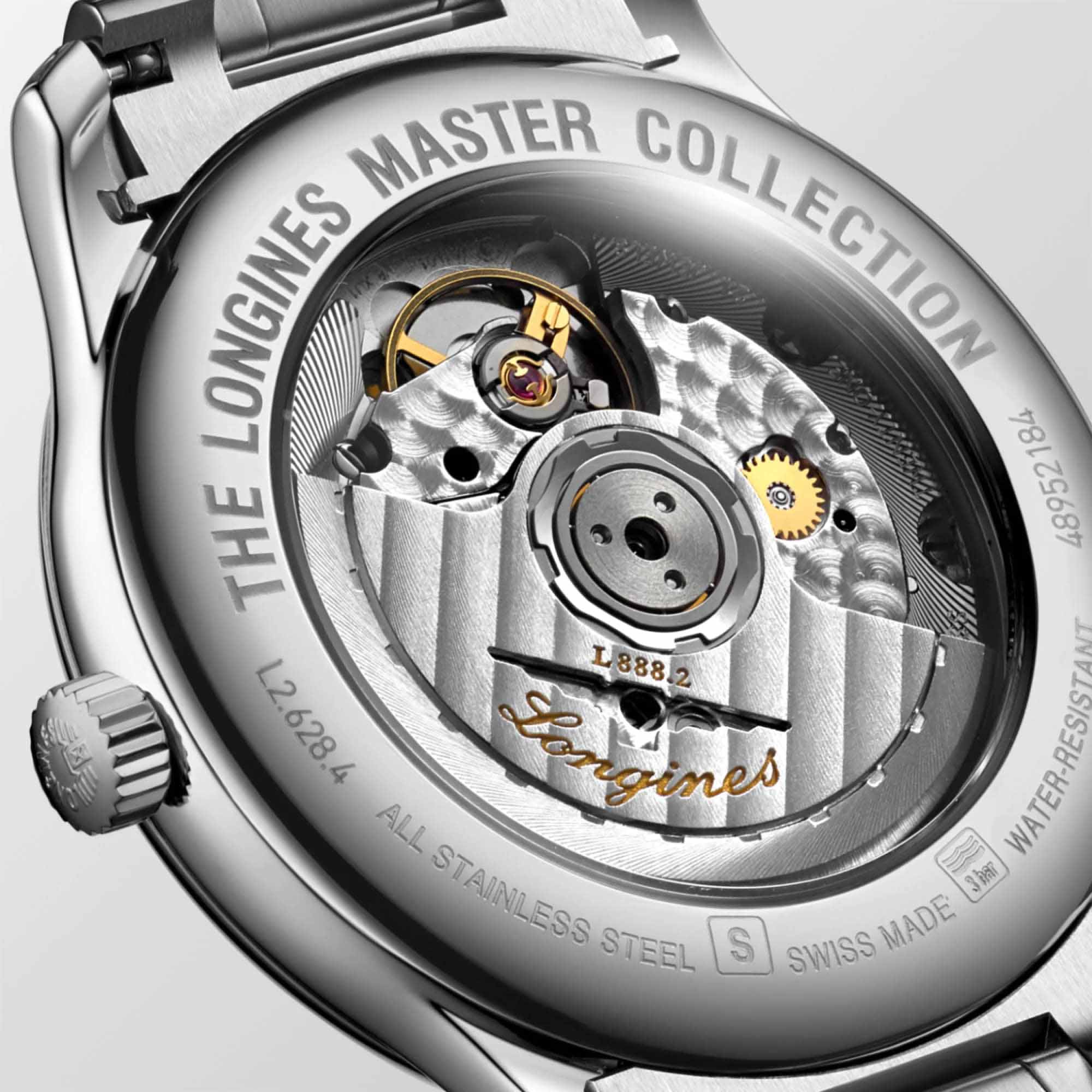 Longines Longines Master Collection L2.628.4.57.6 женские часы черный циферблат на запястье