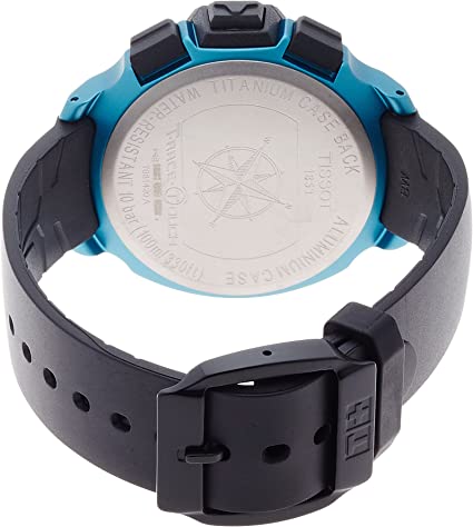 Tissot Tissot T-Race Touch T081.420.97.057.04, t-sport швейцария мужские часы на браслете силикон боковой вид