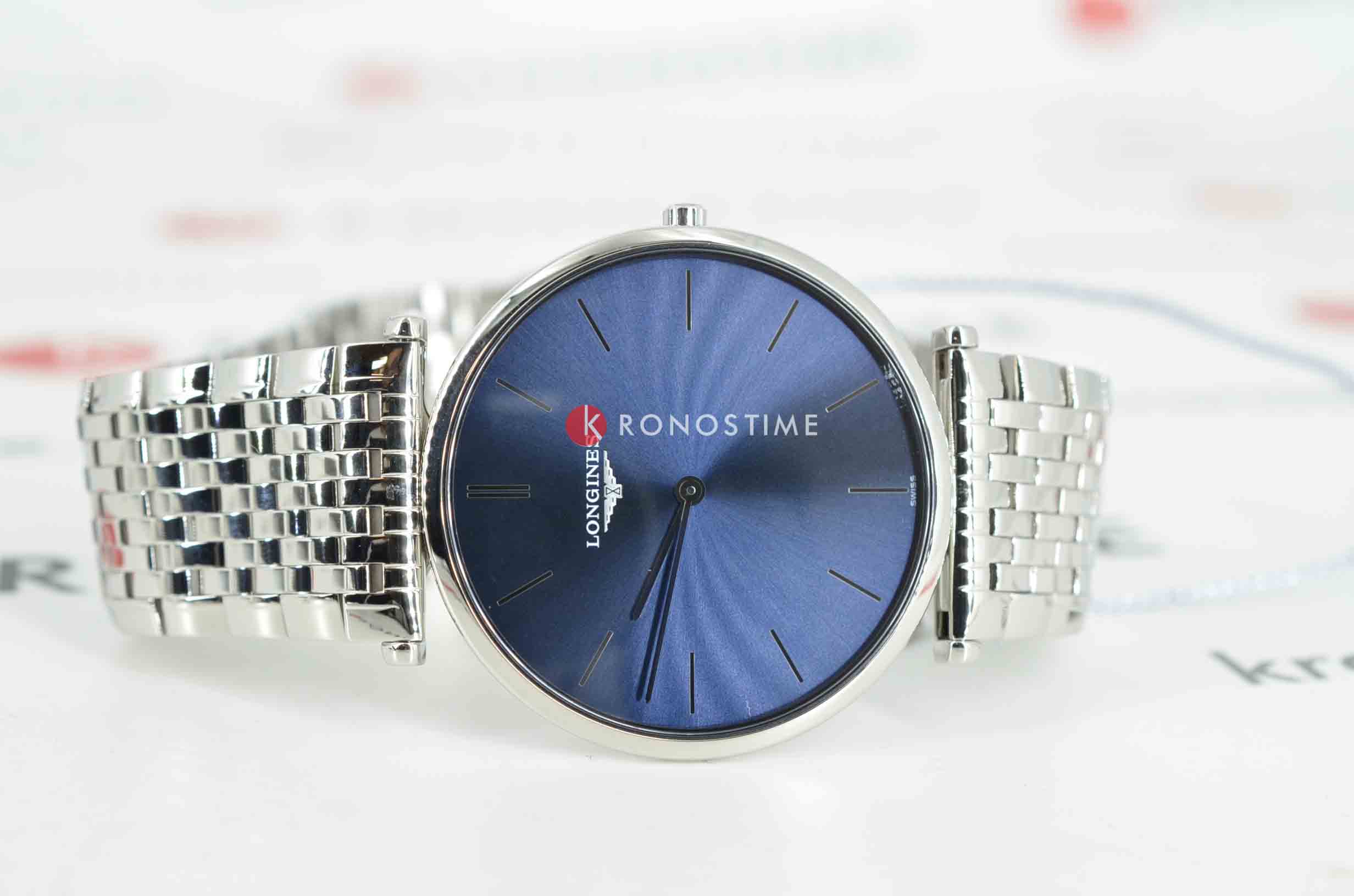 Longines Longines La Grande Classique L4.755.4.95.6, la grande classique швейцария женские часы на браслете нержавеющая сталь боковой вид