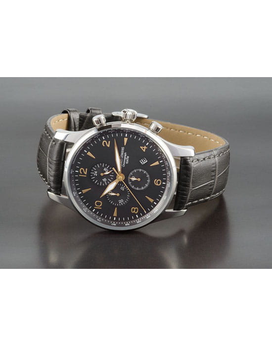 Jacques Lemans Jacques Lemans 1-1844ZK , наручные мужские часы фото под углом