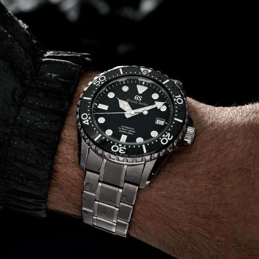 Seiko Seiko Grand Seiko SBGH291G , наручные мужские часы фото под углом