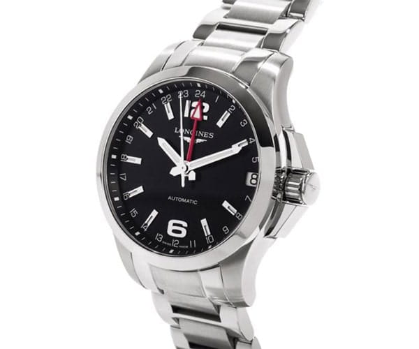 Longines Longines Conquest L3.687.4.56.6 , наручные мужские часы фото под углом