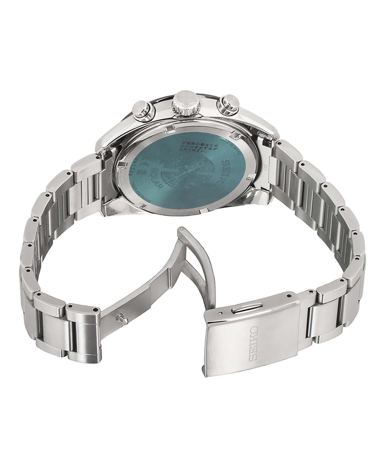 Seiko Seiko Astron GPS Solar SSH053J1 мужские часы черный циферблат на запястье