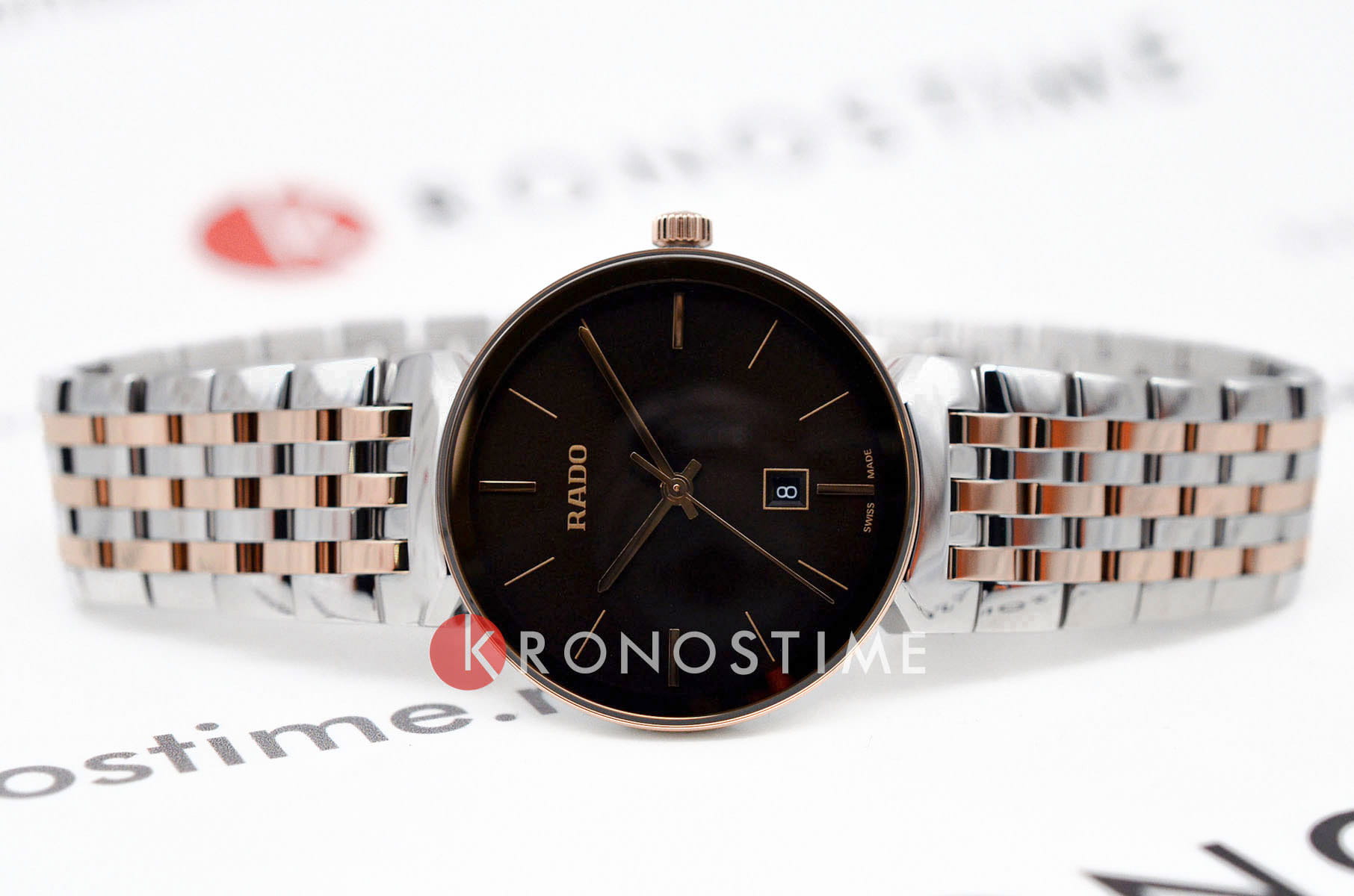 Rado Rado Florence Classic R48913303, florence швейцария женские часы на браслете нержавеющая сталь с pvd-покрытием боковой вид