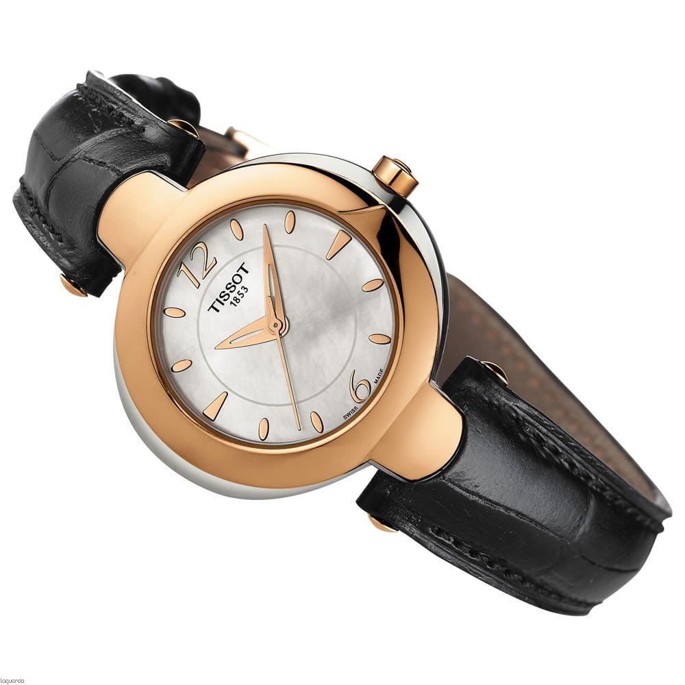 Tissot Tissot Organdy Lady 18K Gold T916.209.46.117.01 , наручные женские часы фото под углом
