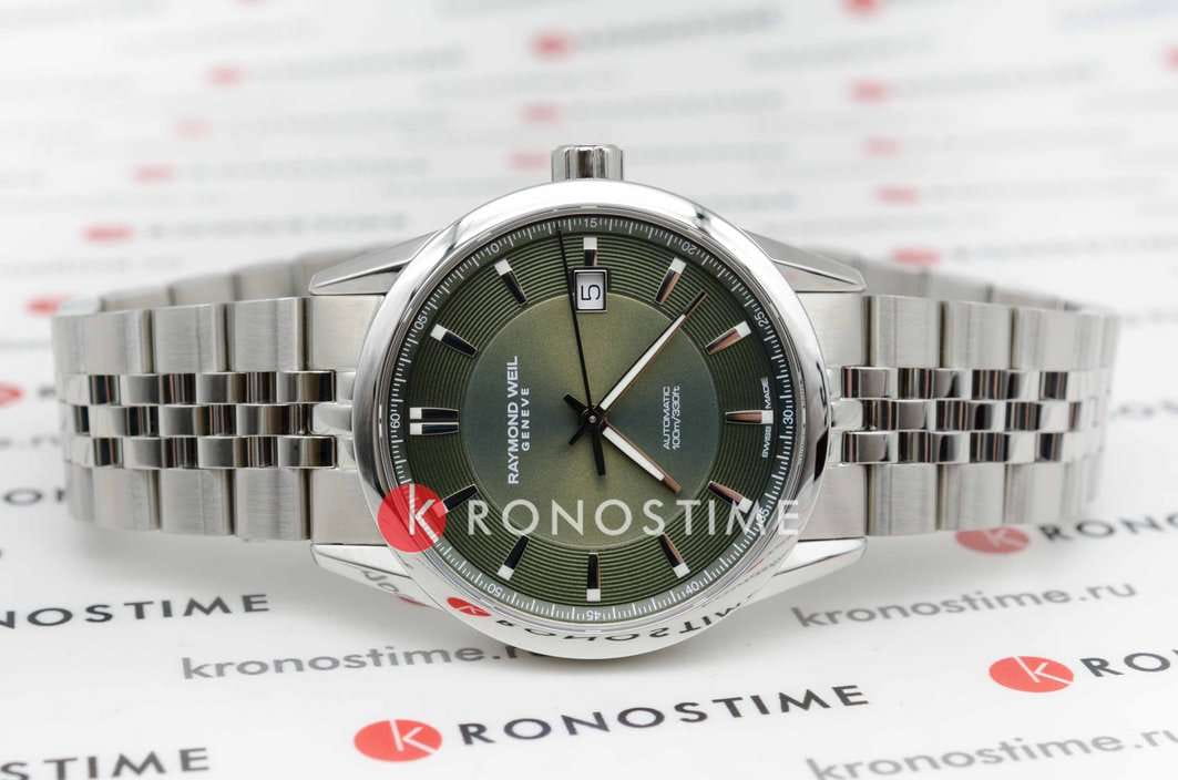 Оригинальные часы Raymond Weil Raymond Weil Freelancer 2771-ST-52051 механические калибр механизма rw4200 общий вид