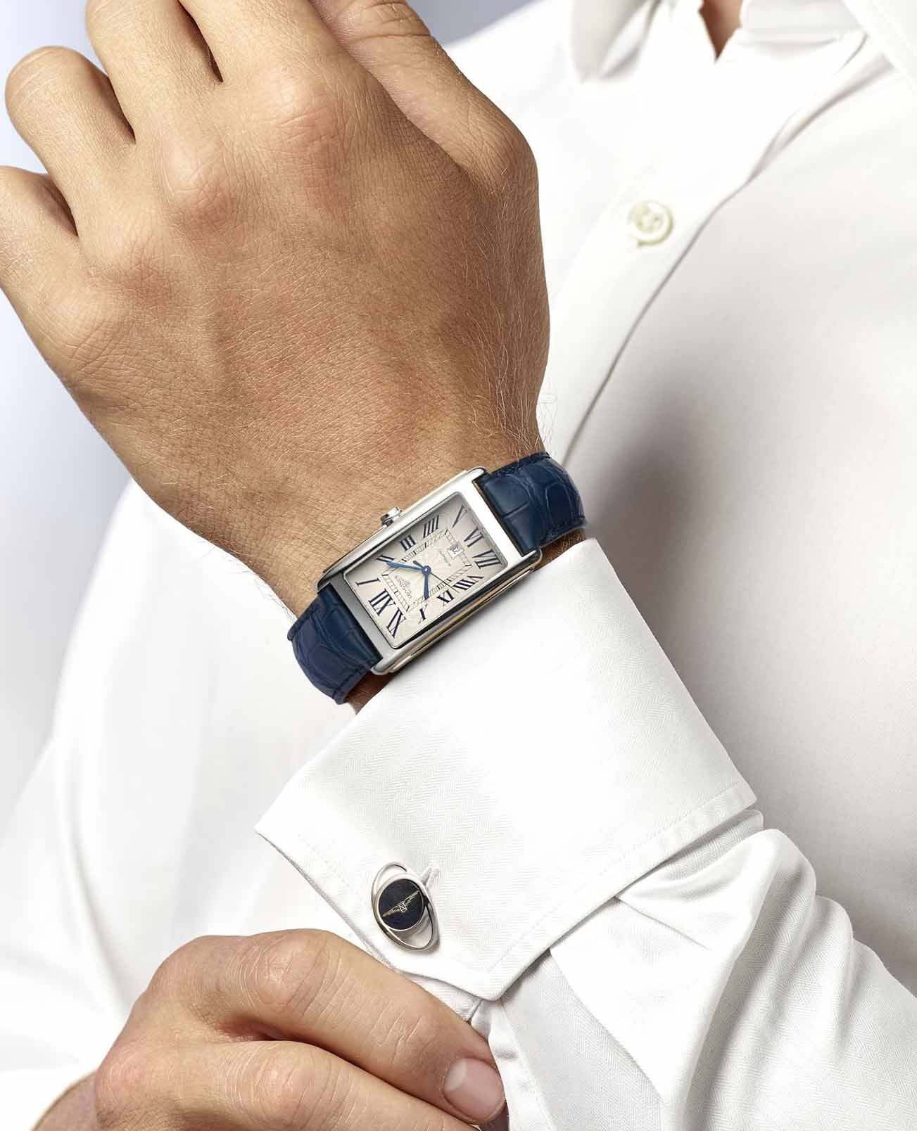 Оригинальные часы Longines Longines DolceVita L5.767.4.71.9 механические калибр механизма l592 общий вид