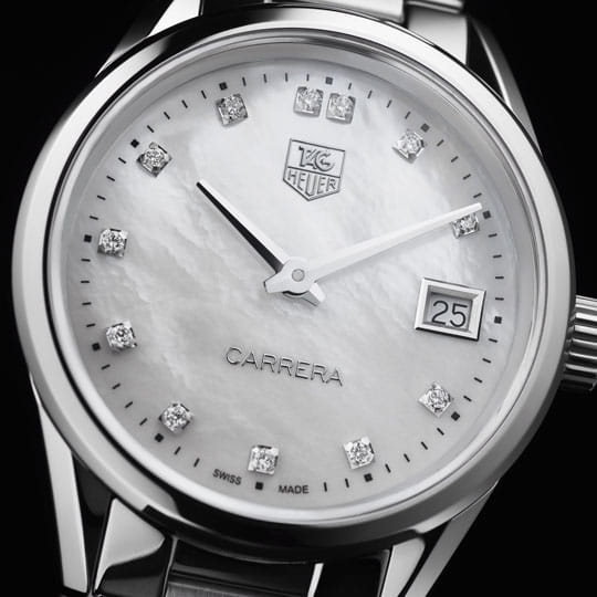TAG Heuer TAG Heuer Carrera WAR1314.BA0778, carrera швейцария женские часы на браслете нержавеющая сталь боковой вид
