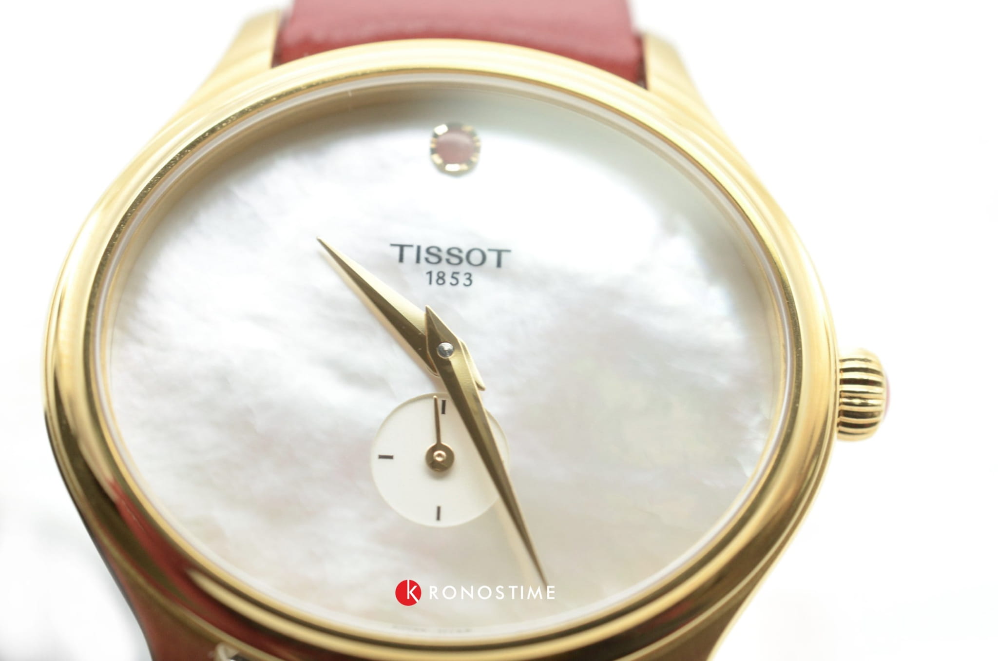 Tissot Tissot Bella Ora T103.310.36.111.01 женские часы перламутровый циферблат на запястье