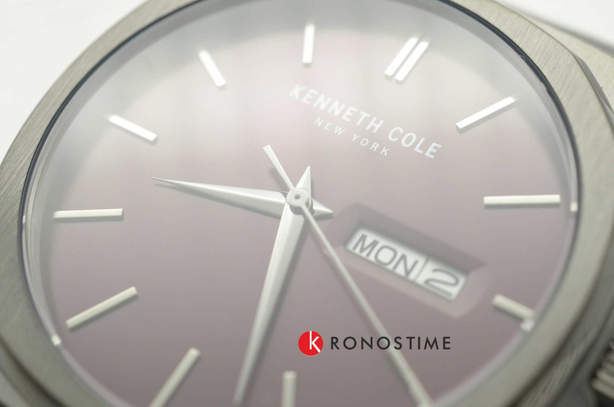 Kenneth Cole KC51101002 мужские часы застежка крупным планом