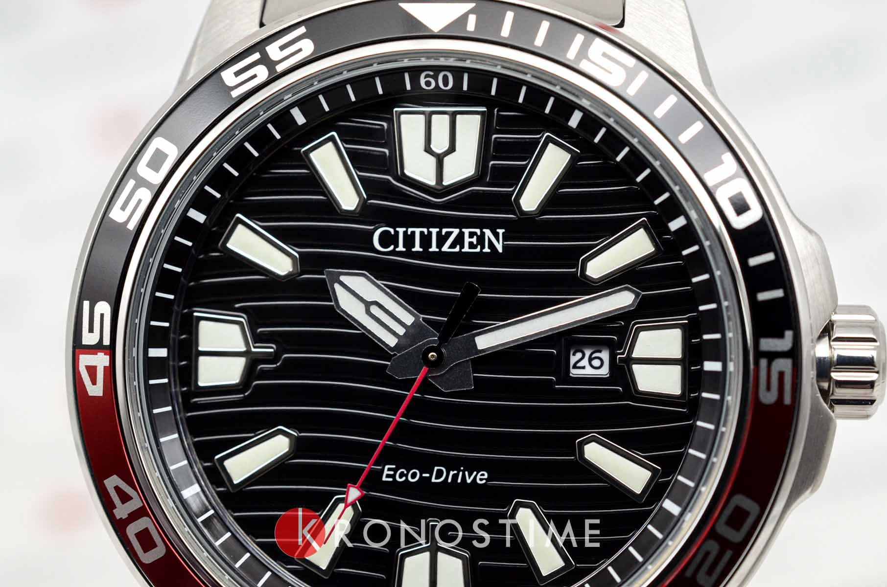 Citizen Citizen AW1527-86E мужские часы черный циферблат на запястье