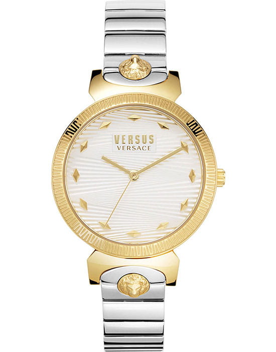 Versus Versace VSPEO0719  VSPEO0719 кварцевые женские часы белый циферблат, браслет нержавеющая сталь — вид спереди
