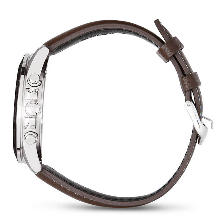 Casio EFV-570L-2A мужские часы застежка крупным планом