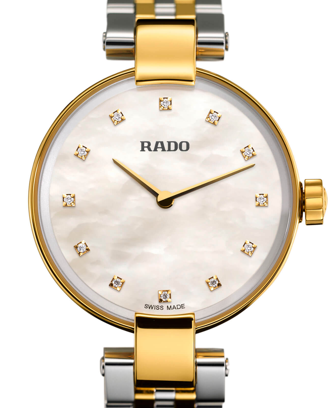 Rado Rado Coupole Diamonds R22887929 женские часы перламутровый циферблат на запястье