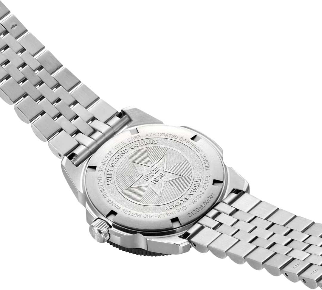 Luminox Luminox Pacific Diver XS.3122M  - задняя крышка металл сталь корпуса, швейцария часы